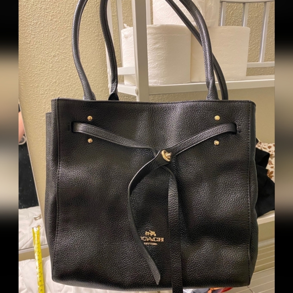 Coach turnlock handbag